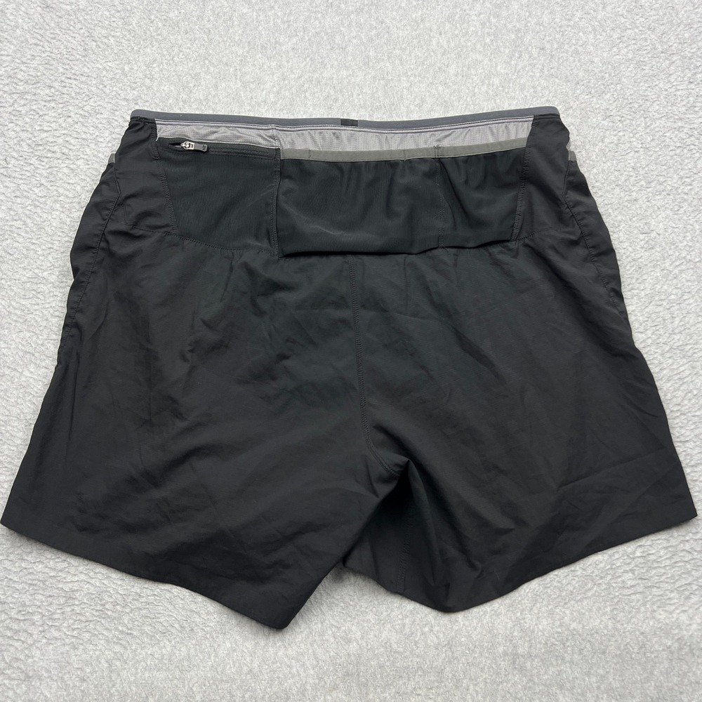 Arc'teryx Soleus Shorts Mens Medium Black 5.5" Lightweight Running Athletic Gym - Picture 13 of 15